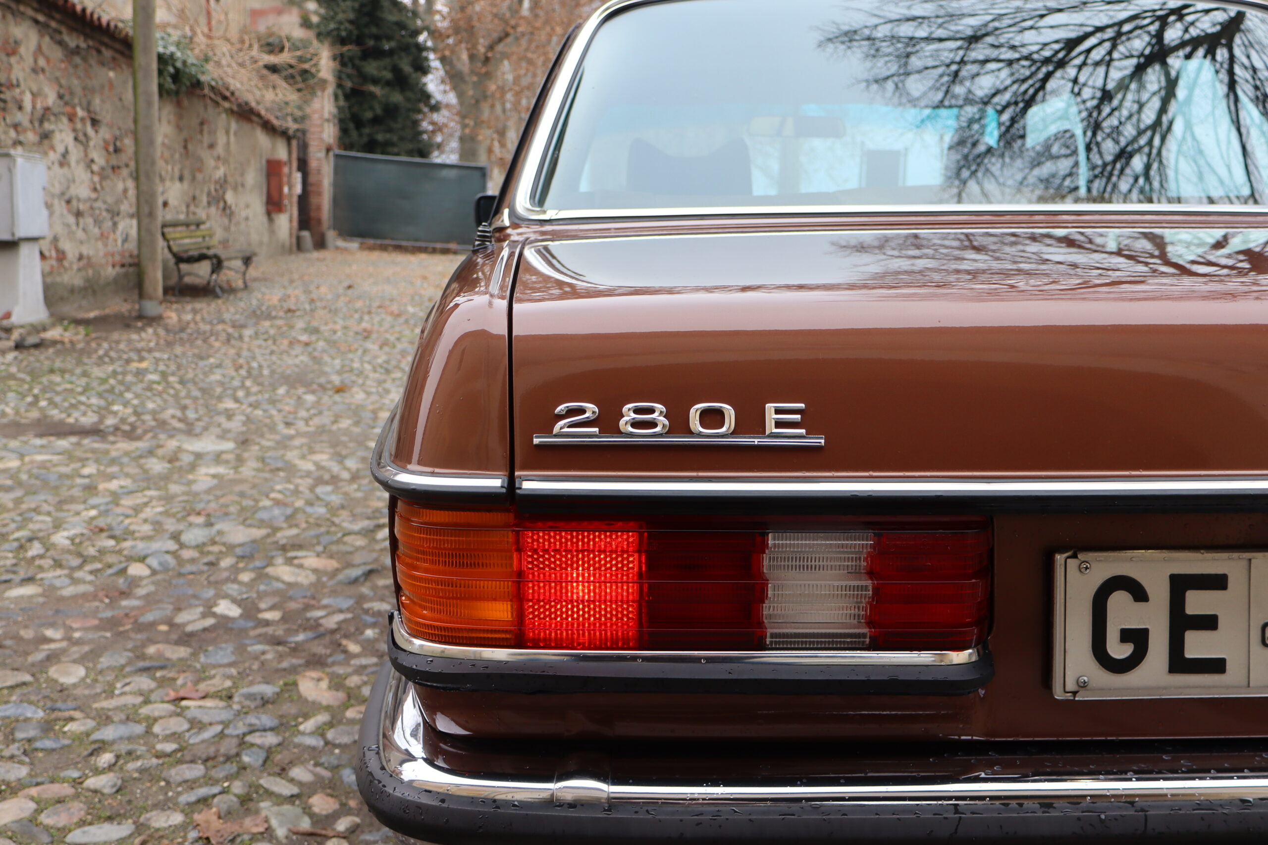 Mercedes 280 E W123 Anno 1976 colore Milan Brown e interno Velluto Brazil Fantastica!!Rara!! - immagine 59