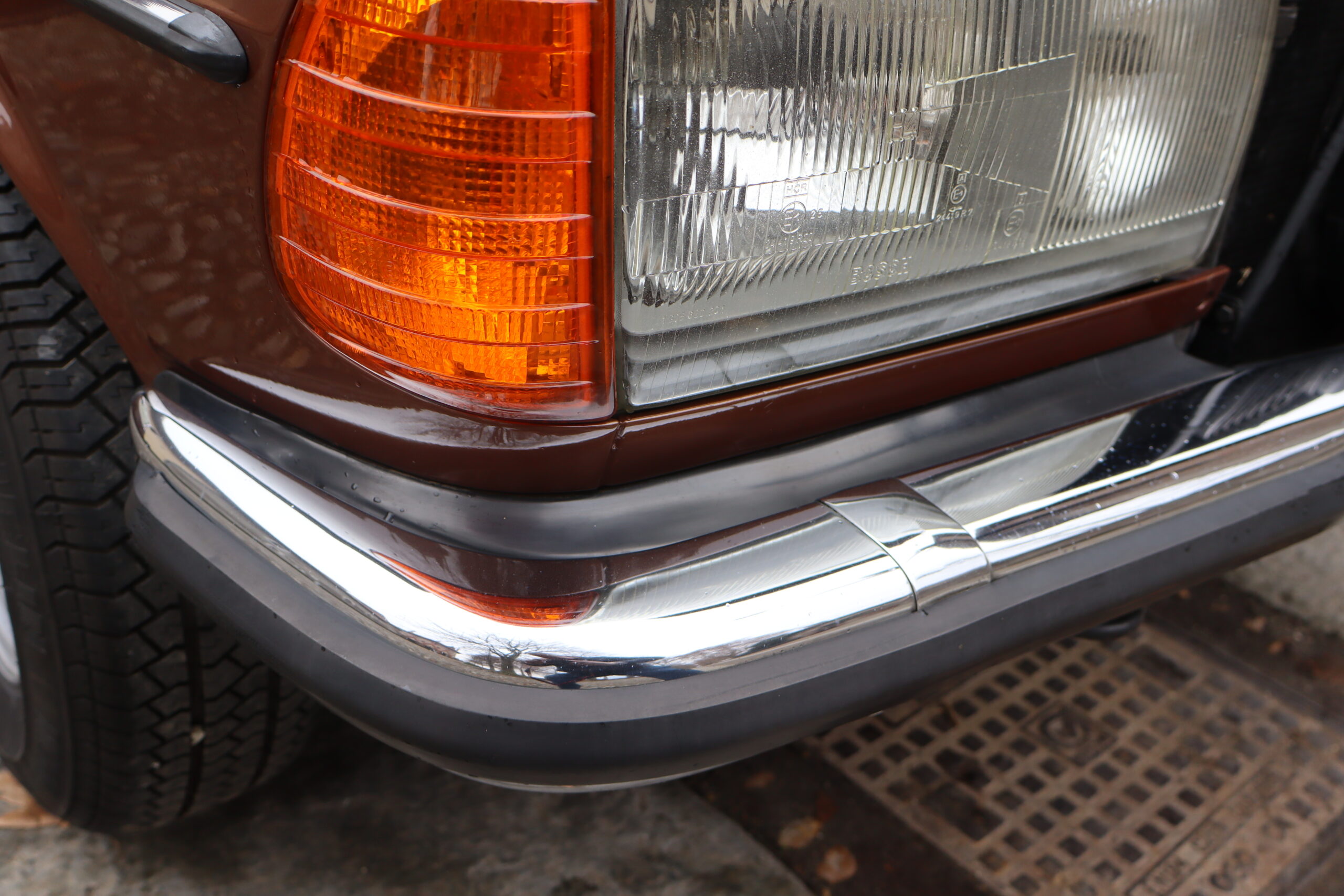 Mercedes 280 E W123 Anno 1976 colore Milan Brown e interno Velluto Brazil Fantastica!!Rara!! - immagine 16