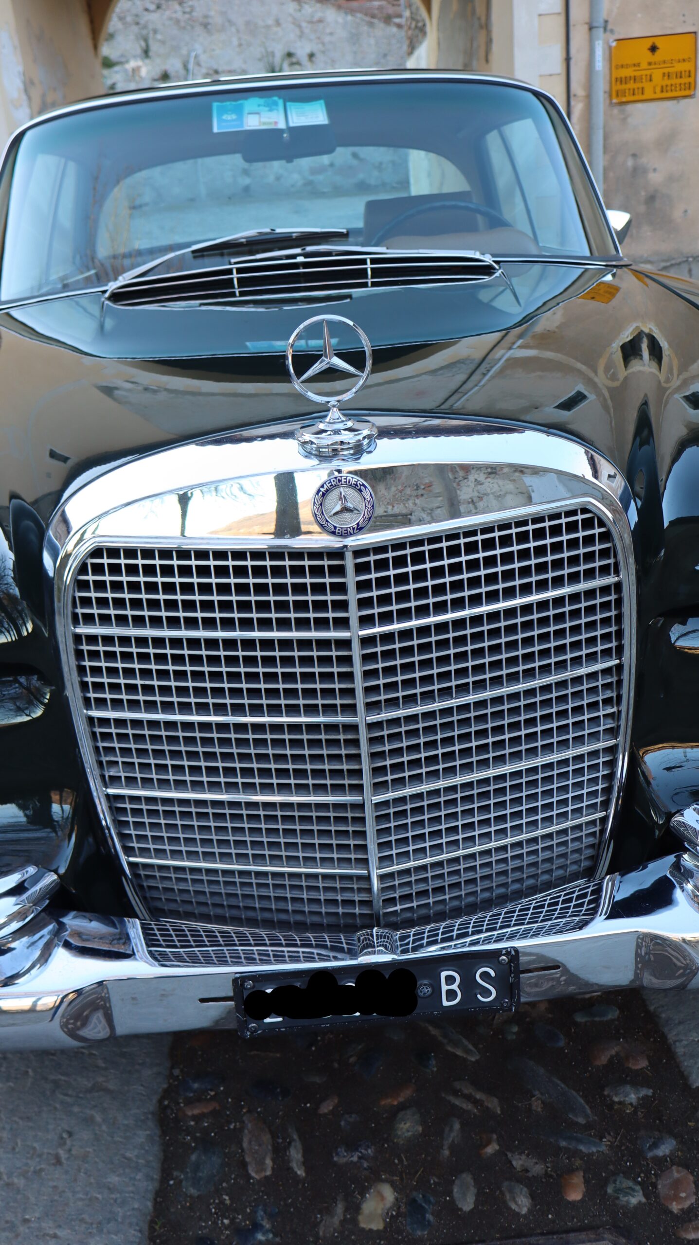 Mercedes 280 SE Coupé W111 1968 Unica!! Unico Proprietario!! Introvabile in pari condizioni! Targa oro ASI - immagine 8